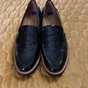 Franco Sarto Patent Loafers 8.5